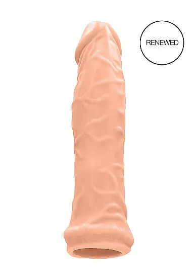Dildos SHOTS AMERICA Realrock Penis Sleeve 6 inches Flesh Light Skin Tone