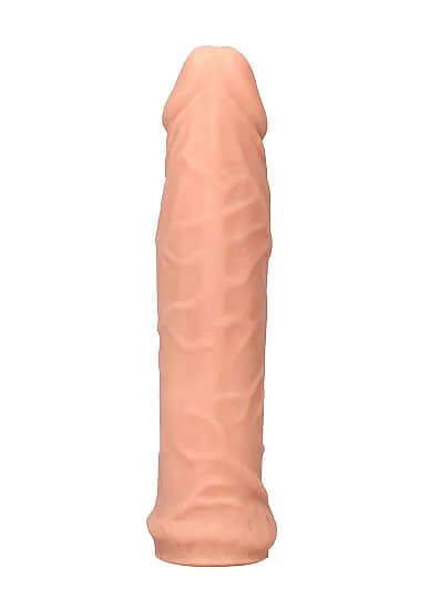 Dildos SHOTS AMERICA Realrock Penis Sleeve 6 inches Flesh Light Skin Tone
