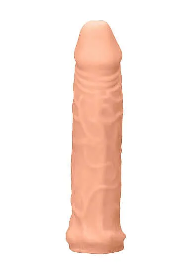 Dildos SHOTS AMERICA Realrock Penis Sleeve 6 inches Flesh Light Skin Tone