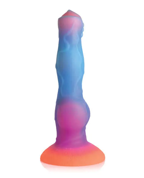 Dildos XR Brands Enter the Cosmos Creative Cocks Space Cock GlowInTheDark Silicone Dildo