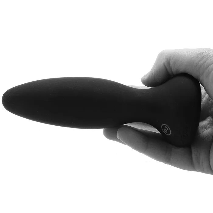 Doc Johnson Anal APlay Adventurous Vibrating Remote Butt Plug in Black Doc Johnson Anal APlay Adventurous Vibrating Remote Butt Plug in Black