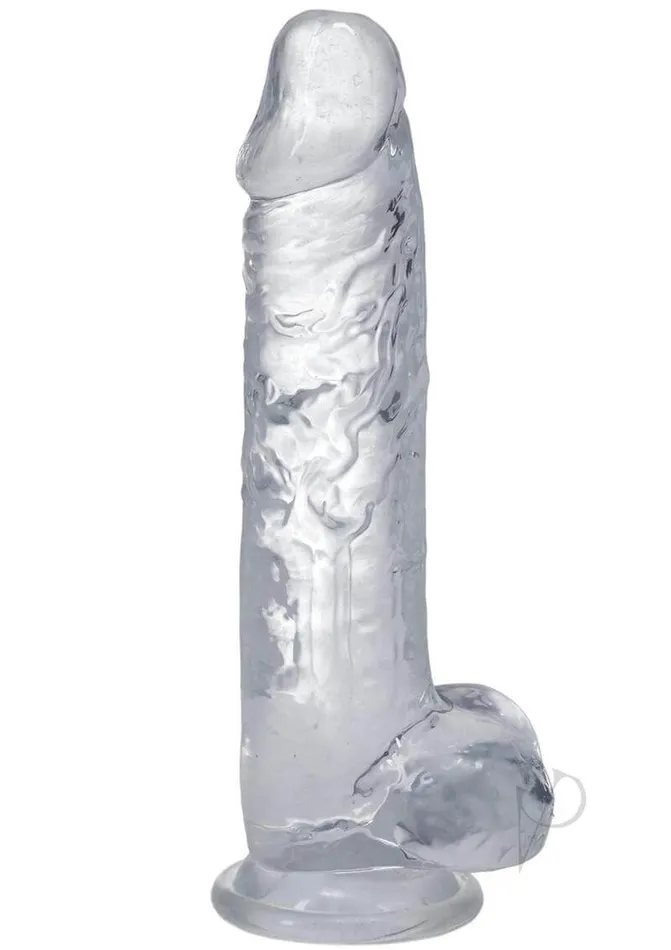 Doc Johnson Enterprises Anal Realistic 8Inch Clear Dildo with Suction Cup Base Doc Johnson Enterprises Anal Realistic 8Inch Clear Dildo with Suction Cup Base