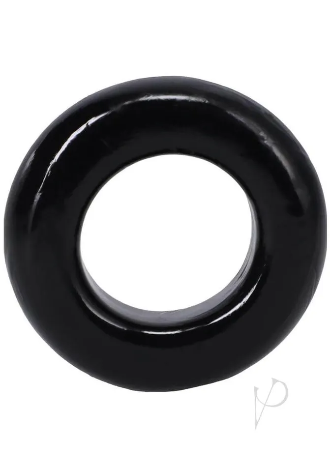 Doc Johnson Enterprises Anal Rock Solid The Donut 4x C Ring Black Enhance Your Erections