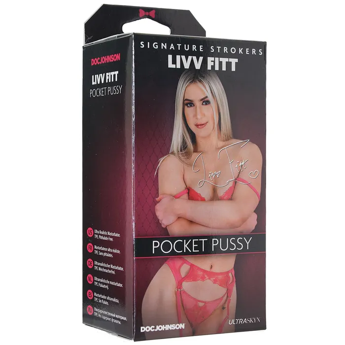 Doc Johnson Male Sex Toys Livv Fitt ULTRASKYN Pocket Pussy
