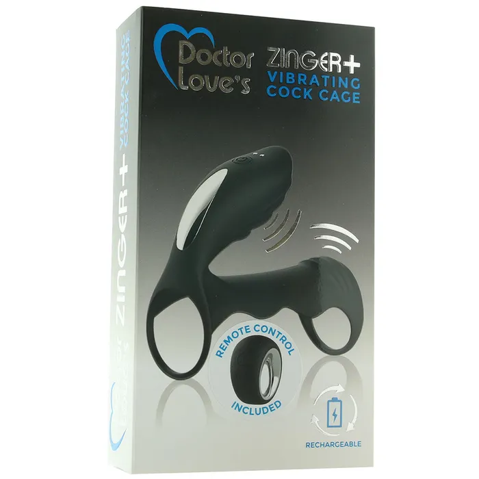 Doctor Loves Zinger Remote Vibrating Cock Cage Deeva Male Sex Toys Doctor Loves Zinger Remote Vibrating Cock Cage Deeva Male Sex Toys