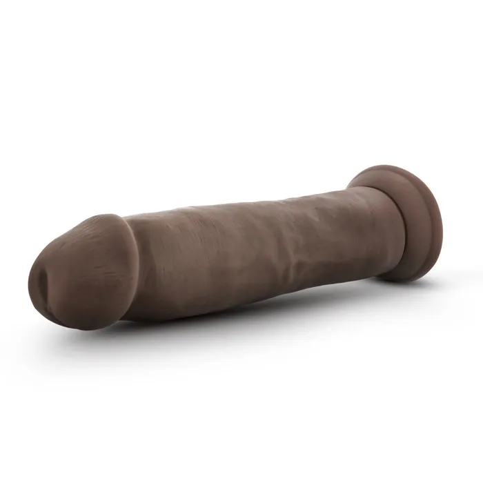 Dr Skin By Blush Realistic Chocolate 9 Inch Long Dildo With Suction Cup Base Blush Dildos