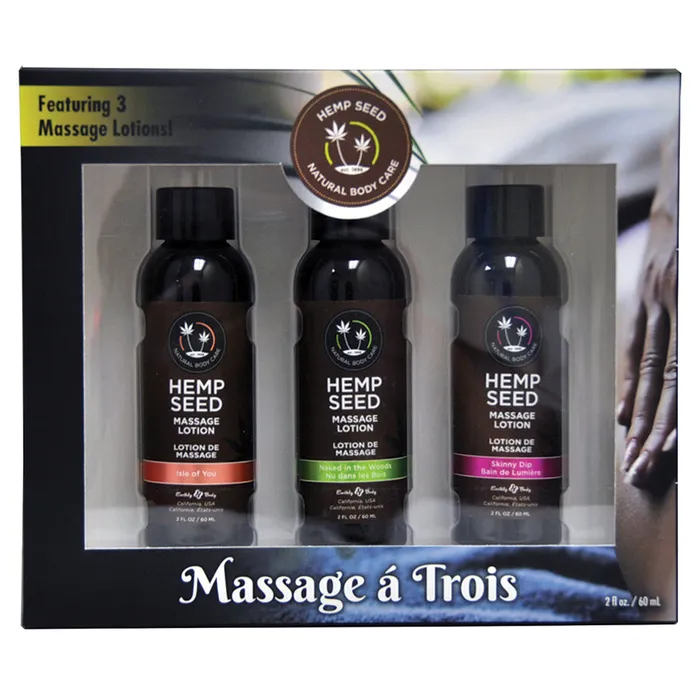 EARTHLY BODY Couples Earthly Body Massage a Trois Gift Set