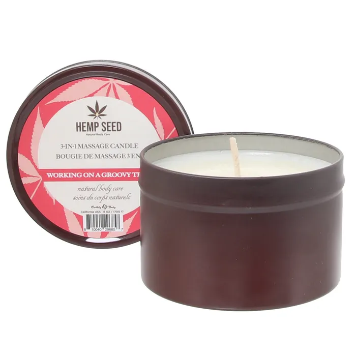 Earthly Body Female Sex Toys 3in1 Massage Candle 6oz170g in Working On A Groove Thing Earthly Body Female Sex Toys 3in1 Massage Candle 6oz170g in Working On A Groove Thing