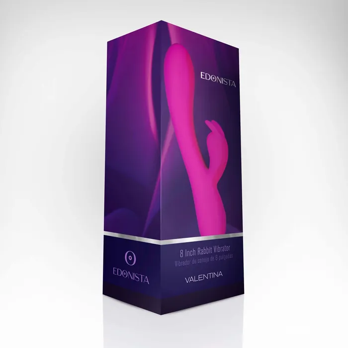 Edonista Edonista Valentina 10 Speed Rabbit Vibrator Pink Vibrators
