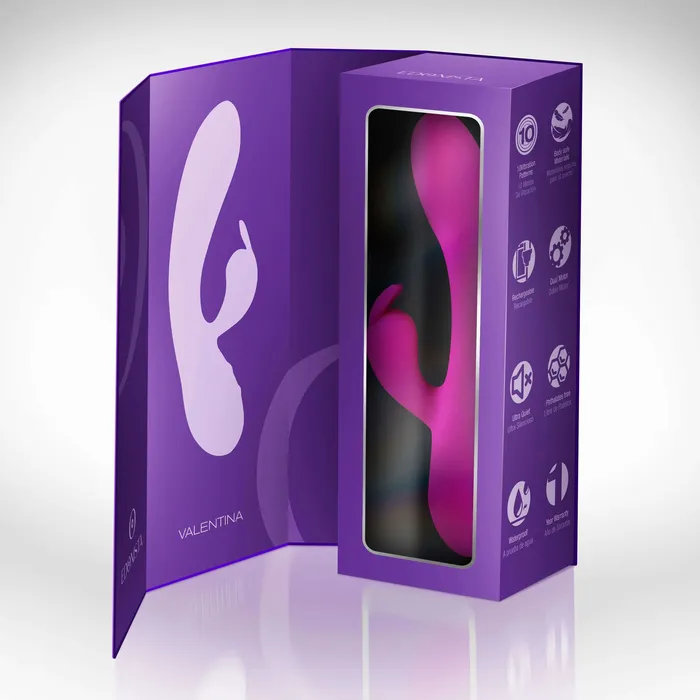 Edonista Edonista Valentina 10 Speed Rabbit Vibrator Pink Vibrators