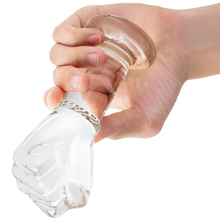 Electric Eel Anal gls 5 Inch Glass Fist Butt Plug