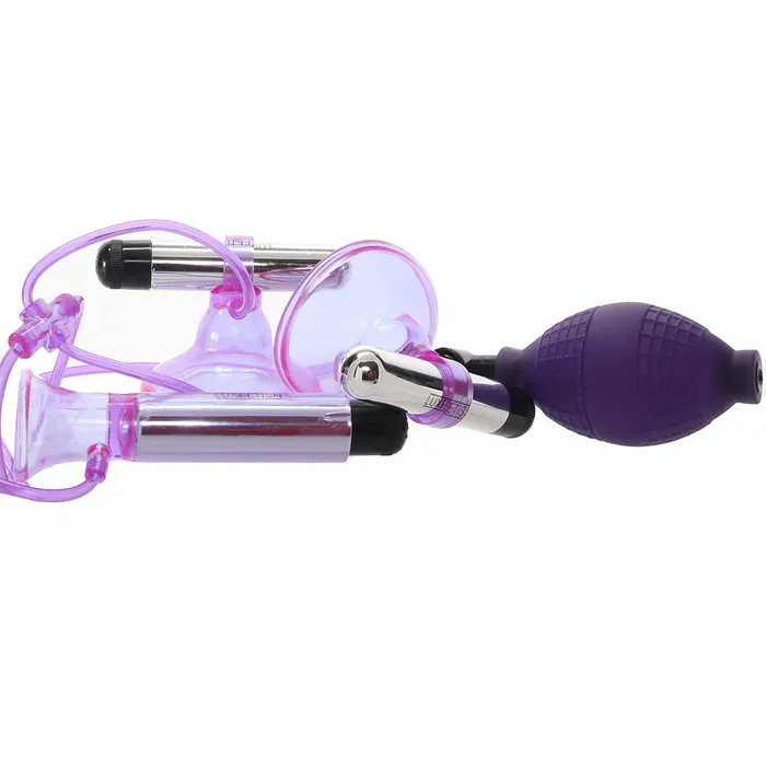 Electric Eel Vibrating Nipple Suckers with Clitoral Pump Female Sex Toys