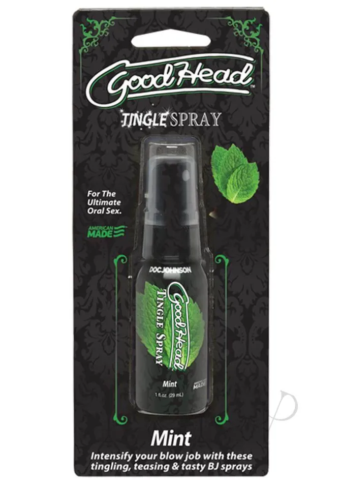Enhance Your Pleasure with GoodHead Tingle Spray Unleash the Tingle Sensation Doc Johnson Enterprises Female Sex Toys Enhance Your Pleasure with GoodHead Tingle Spray Unleash the Tingle Sensation Doc Johnson Enterprises Female Sex Toys