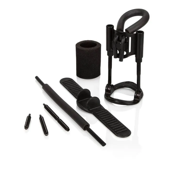 Enhance Your Pleasure with the Stretchy Black Penis Extender California Exotic Novelties Male Sex Toys