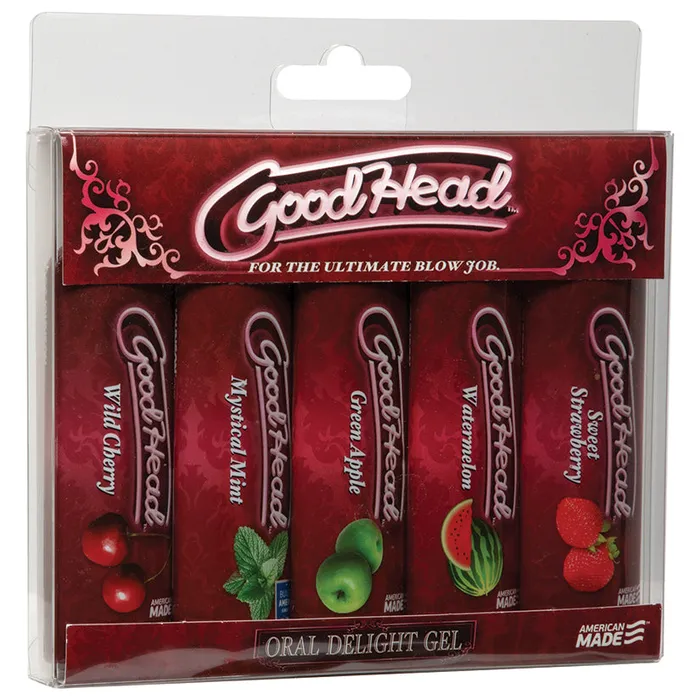 Enhancers DOC JOHNSON GoodHead 5Pack Sampler 1oz