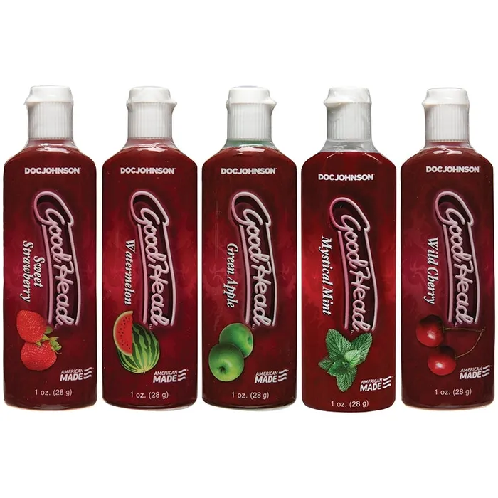 Enhancers DOC JOHNSON GoodHead 5Pack Sampler 1oz