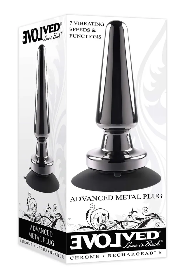 Evolved Novelties Anal Evolved Advanced Metal Plug Your Ultimate Vibrating Anal Companion Evolved Novelties Anal Evolved Advanced Metal Plug Your Ultimate Vibrating Anal Companion