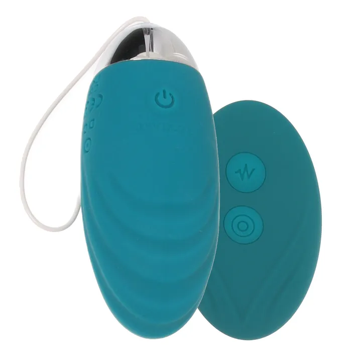 Evolved Novelties Female Sex Toys Oval Office Egg Vibe with Remote in Teal Evolved Novelties Female Sex Toys Oval Office Egg Vibe with Remote in Teal