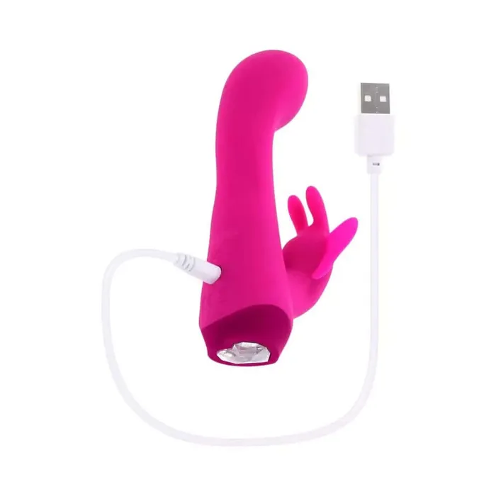 Evolved Novelties Female Sex Toys Selopa Butterfly Love Powerful Petite Vibrator with Curved Shaft