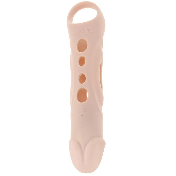 Evolved Novelties Male Sex Toys Zero Tolerance Big Boy Vibrating Extender in Light