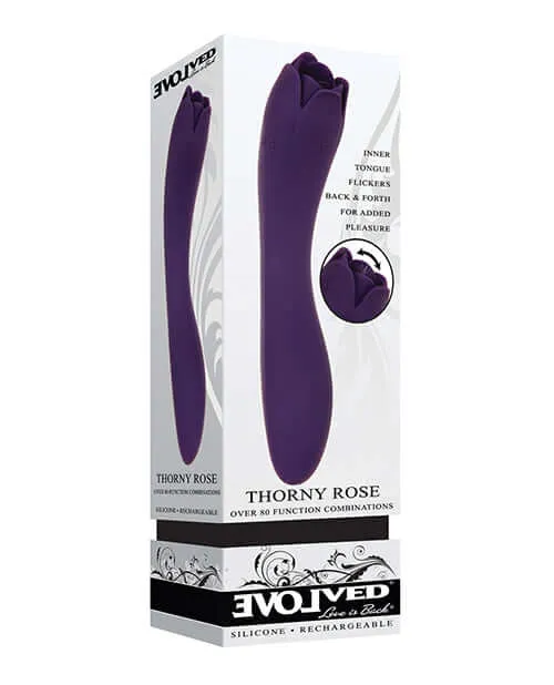 Evolved Novelties Vibrators Evolved Thorny Rose Vibrating Massager