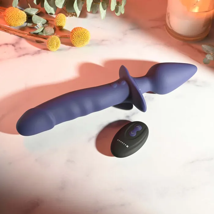 Evolved Novelties Vibrators Gender X Dual Defender Versatile DoubleEnded Vibrator by Evolved Novelties Evolved Novelties Vibrators Gender X Dual Defender Versatile DoubleEnded Vibrator by Evolved Novelties
