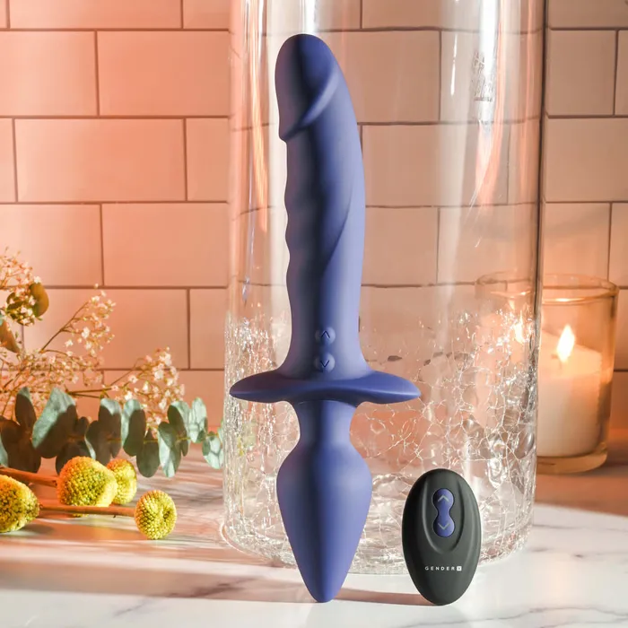 Evolved Novelties Vibrators Gender X Dual Defender Versatile DoubleEnded Vibrator by Evolved Novelties