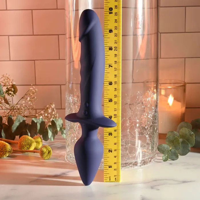 Evolved Novelties Vibrators Gender X Dual Defender Versatile DoubleEnded Vibrator by Evolved Novelties