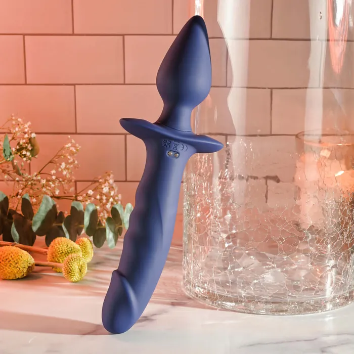 Evolved Novelties Vibrators Gender X Dual Defender Versatile DoubleEnded Vibrator by Evolved Novelties