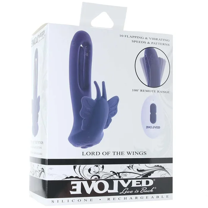 Evolved Novelties Vibrators Lord Of The Wings Dual Stim Vibe