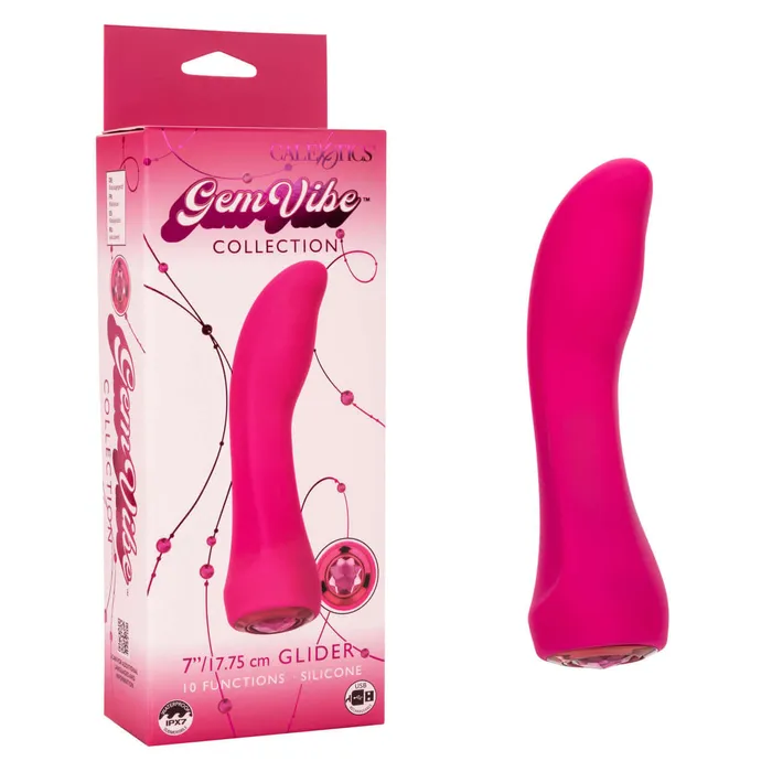 Experience Elegance and Ecstasy Gem Vibes Collection Glider Pink Vibrator California Exotic Novelties Vibrators Experience Elegance and Ecstasy Gem Vibes Collection Glider Pink Vibrator California Exotic Novelties Vibrators