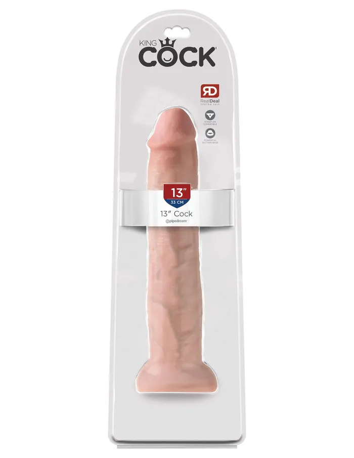 Experience Ultimate Realism with King Cock 13Inch Beige Dildo Pipedream Products Dildos Experience Ultimate Realism with King Cock 13Inch Beige Dildo Pipedream Products Dildos