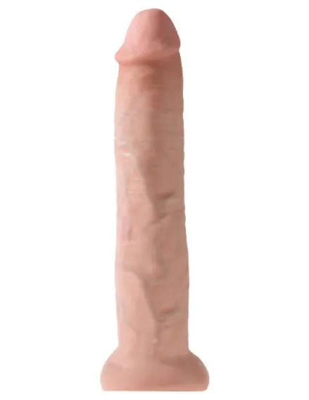 Experience Ultimate Realism with King Cock 13Inch Beige Dildo Pipedream Products Dildos