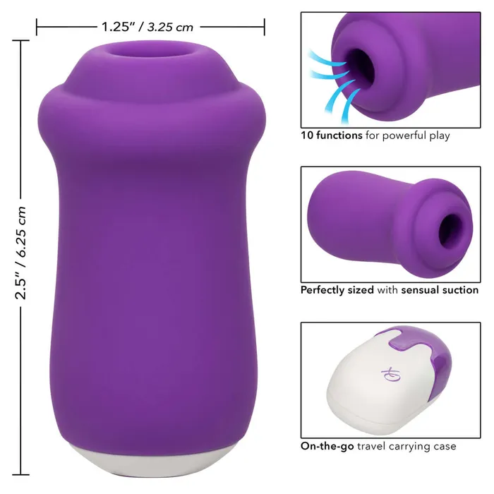Female Sex Toys California Exotic Novelties Elevate Your Pleasure with the Sugar Rush Suction Stimulator