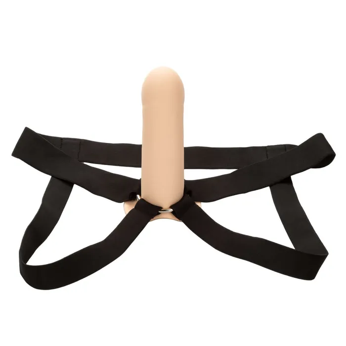Female Sex Toys California Exotic Novelties Performance Maxx Extension with Harness Ivory Light Skin Tone