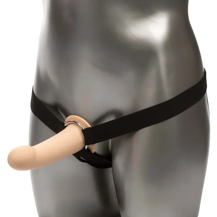 Female Sex Toys California Exotic Novelties Performance Maxx Extension with Harness Ivory Light Skin Tone