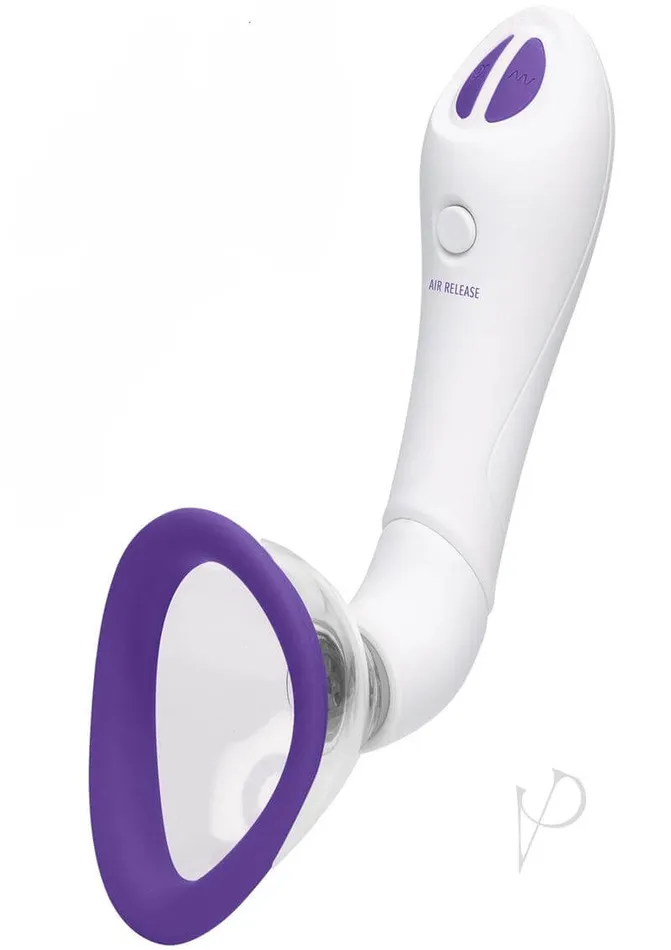 Female Sex Toys Doc Johnson Enterprises Bloom Intimate Body Pump in Purple Elevate Your Pleasure