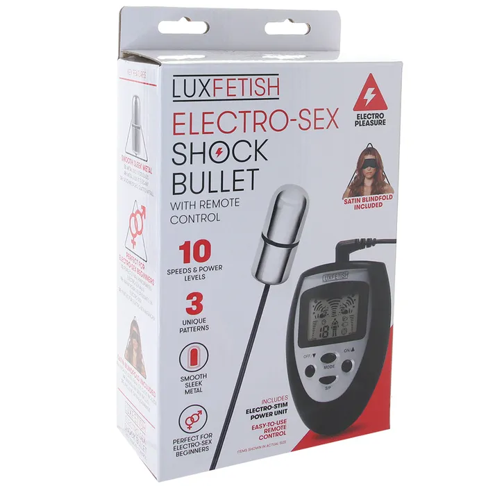 Female Sex Toys Electric Eel Lux Fetish ElectroSex Shock Bullet
