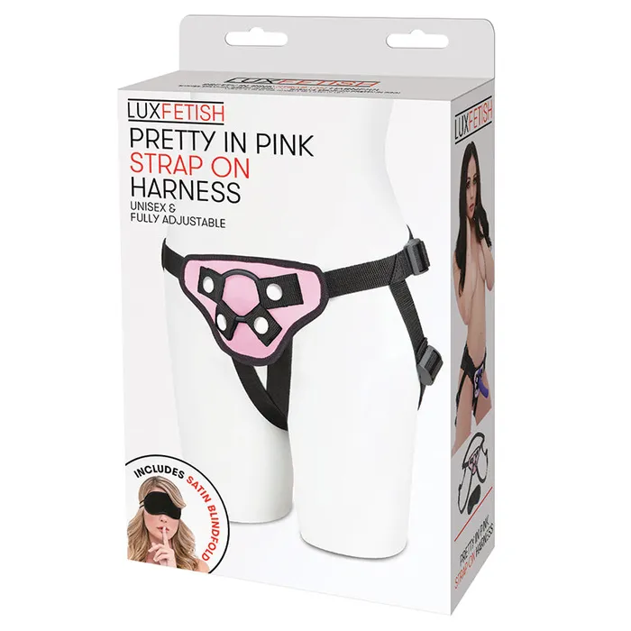 Female Sex Toys ELECTRIC NOVELTIES Lux Fetish Pretty in Pink Strapon HarnessPink Female Sex Toys ELECTRIC NOVELTIES Lux Fetish Pretty in Pink Strapon HarnessPink