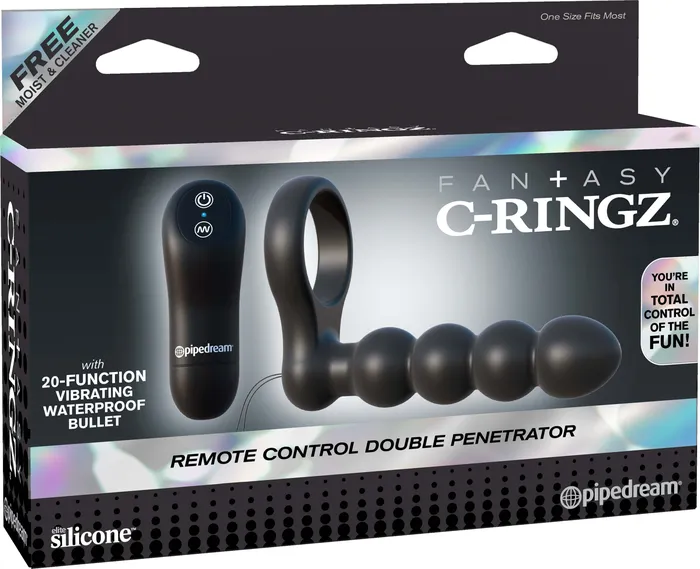 Female Sex Toys Fantasy CRingz Remote Control Double Penetrator Elevate Your Intimacy with Double Delight Pipedream Products Female Sex Toys Fantasy CRingz Remote Control Double Penetrator Elevate Your Intimacy with Double Delight Pipedream Products