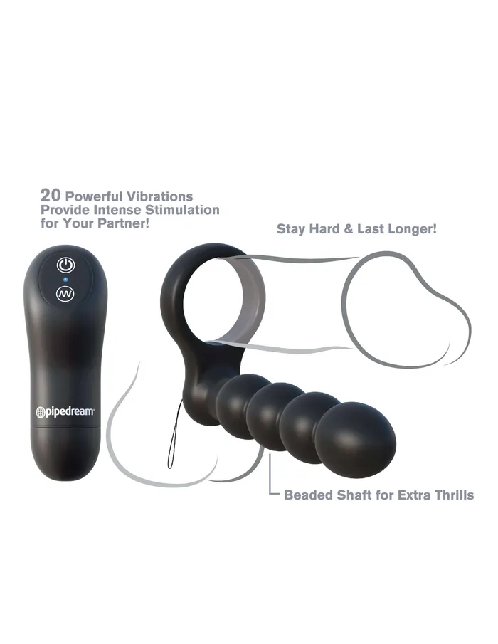 Female Sex Toys Fantasy CRingz Remote Control Double Penetrator Elevate Your Intimacy with Double Delight Pipedream Products