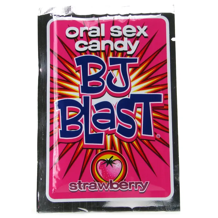 Female Sex Toys Pipedream BJ Blast 18g063oz in Strawberry