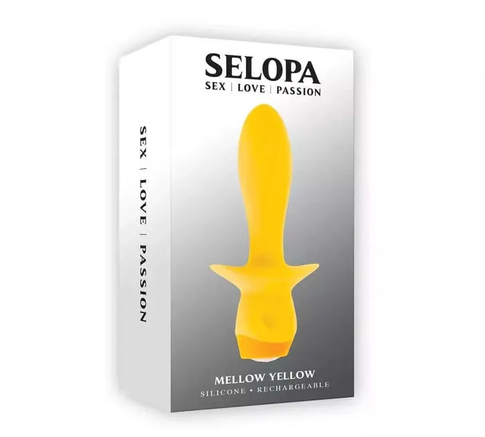 Female Sex Toys Selopa Mellow Yellow Vibrating Plug 10 Speeds Patterns USB Rechargeable Waterproof Evolved Novelties Female Sex Toys Selopa Mellow Yellow Vibrating Plug 10 Speeds Patterns USB Rechargeable Waterproof Evolved Novelties