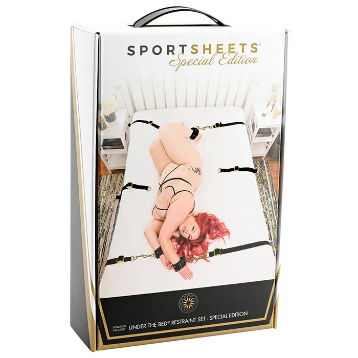Female Sex Toys SPORTSHEETS Under the Bed Restraint Set Special Edition