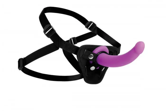 Female Sex Toys Strap U Navigator Silicone GSpot Dildo with Harness Explore New Pleasure Territory XR Brands