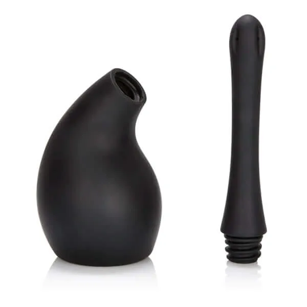 Female Sex Toys Ultimate Cleansing System 100 Silicone Intimate Cleaner with Angled Tip California Exotic Novelties