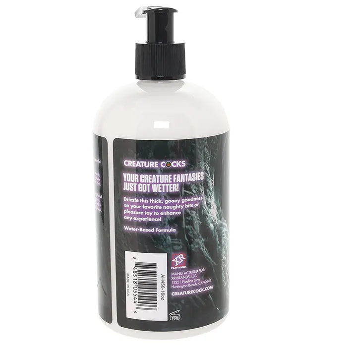 Female Sex Toys XR Brands Creature Slime WaterBased Cum Lube in 16oz473ml