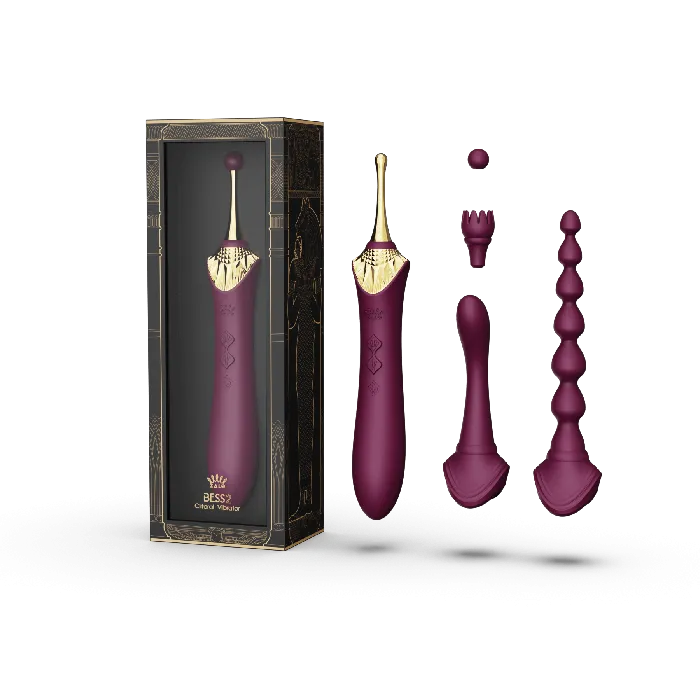 Female Sex Toys ZALO Bess 2 Clitoral Massager Targeted Stimulation Clit Massager with 8 Vibration Modes Waterproof Sex Toy USB Rechargeable Batter 1yr Warranty Velvet Purple ZALO Female Sex Toys ZALO Bess 2 Clitoral Massager Targeted Stimulation Clit Massager with 8 Vibration Modes Waterproof Sex Toy USB Rechargeable Batter 1yr Warranty Velvet Purple ZALO