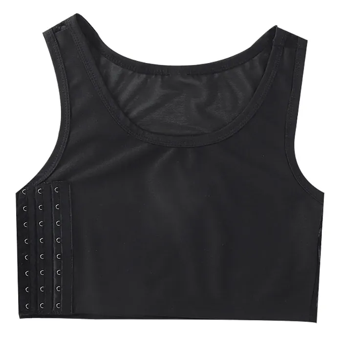 Gender Fluid Chest Compression BinderBlack 3XLBoxed VOODOO Anal