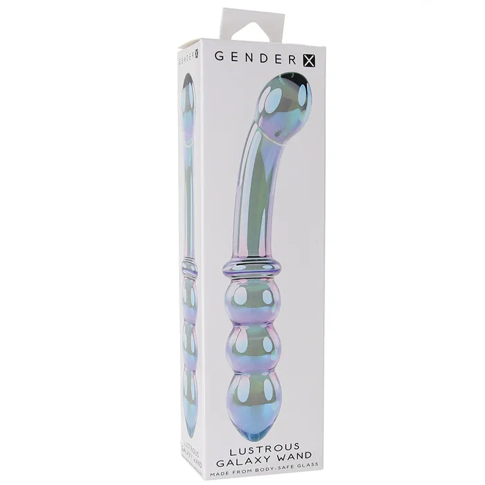 Gender X Lustrous Galaxy Glass Wand Evolved Novelties Dildos Gender X Lustrous Galaxy Glass Wand Evolved Novelties Dildos
